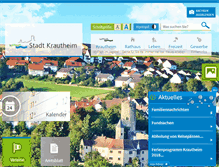 Tablet Screenshot of krautheim.de
